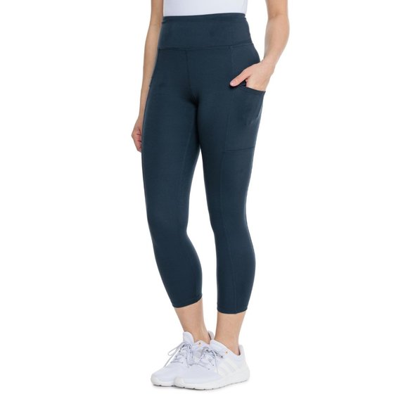 NEW Eddie Bauer Alcove Capris black 168sn - Picture 4 of 4